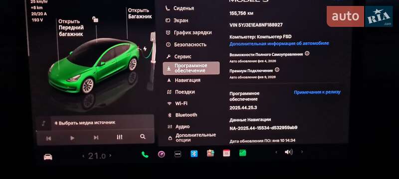 Седан Tesla Model 3 2022 в Черкассах фото 12 Седан Tesla Model 3 2022 в Черкассах