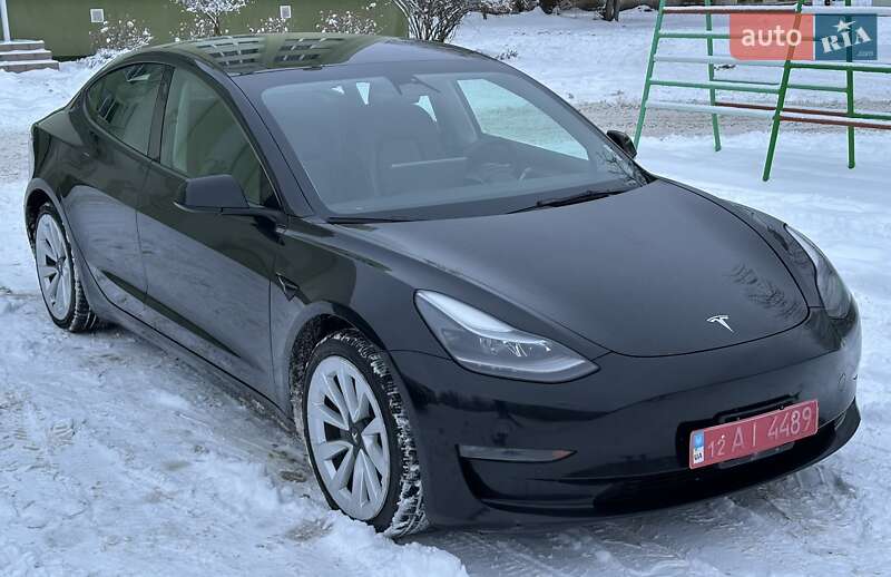 2022 Tesla Model 3, VIN 5YJ3E1EB2NF304891:plate — фото 1 (autoria)