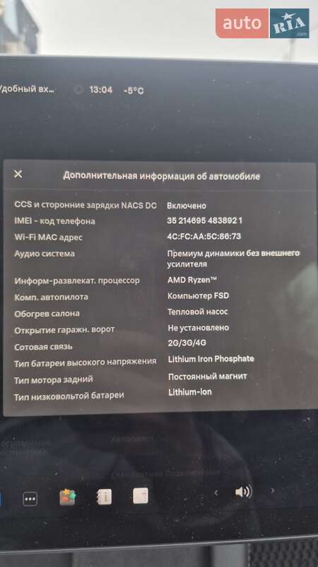 Седан Tesla Model 3 2022 в Днепре