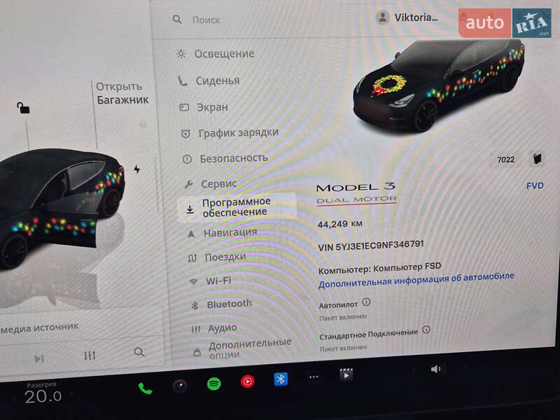 Седан Tesla Model 3 2022 в Вінниці