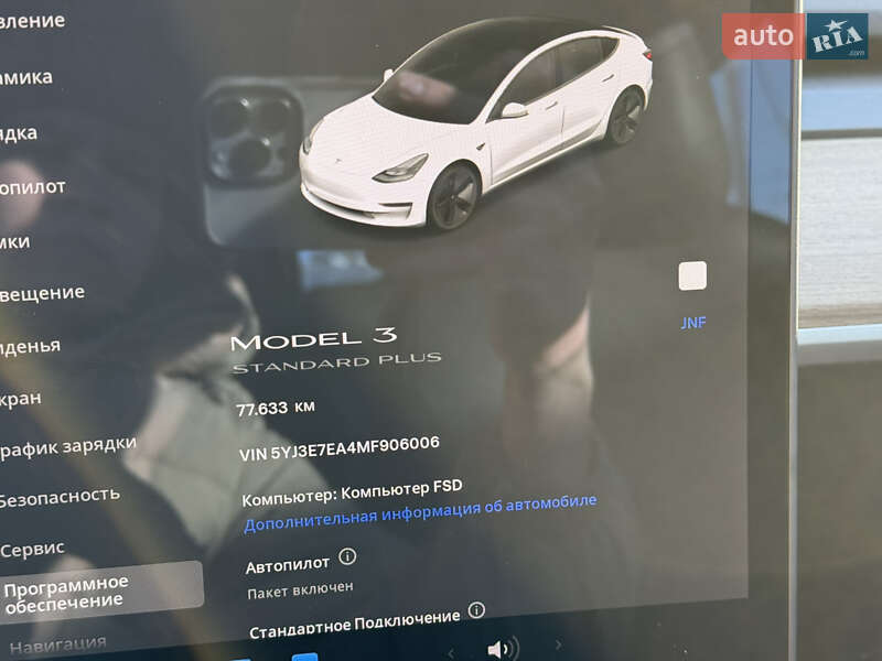 Седан Tesla Model 3 2021 в Луцке фото 12 Седан Tesla Model 3 2021 в Луцке