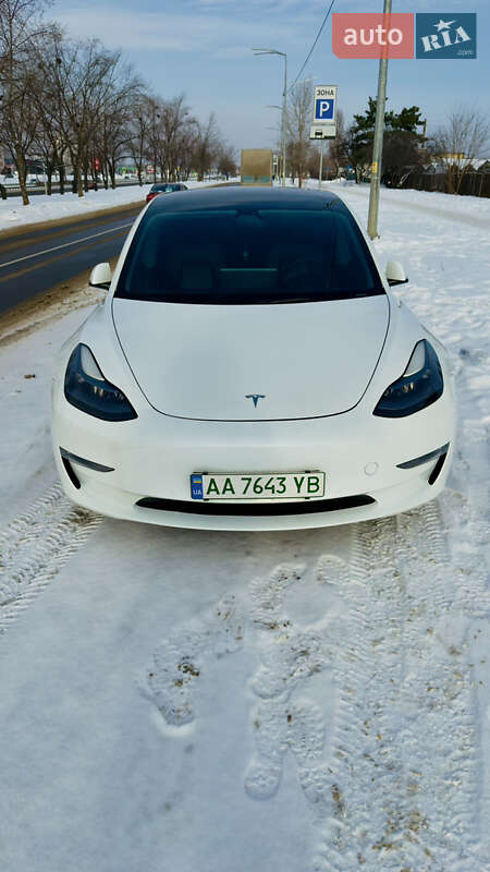 2021 Tesla Model-3, VIN LRW3E7EK2MC343363:plate — фото 1 (autoria)