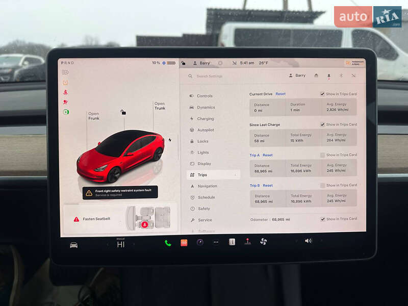 Седан Tesla Model 3 2022 в Луцке фото 8 Седан Tesla Model 3 2022 в Луцке