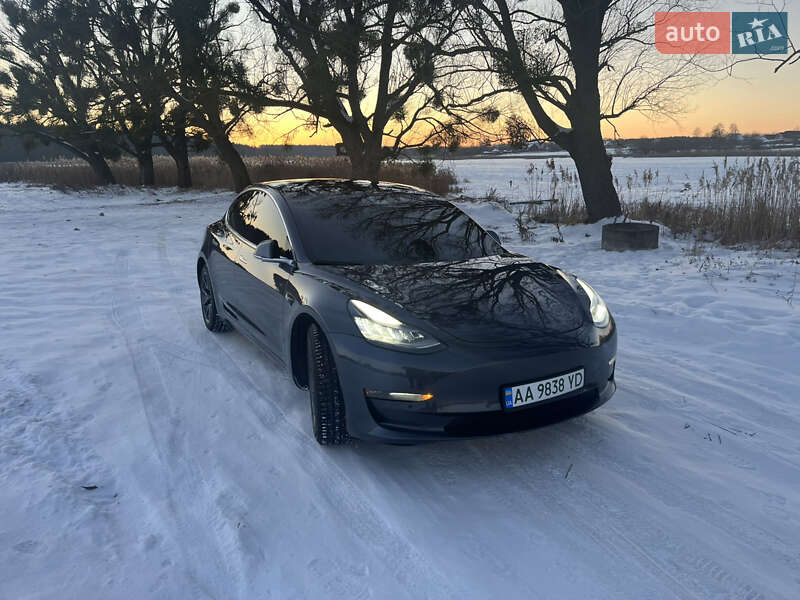 2020 Tesla Model-3, VIN 5YJ3E1EA1LF798469:plate — фото 1 (autoria)