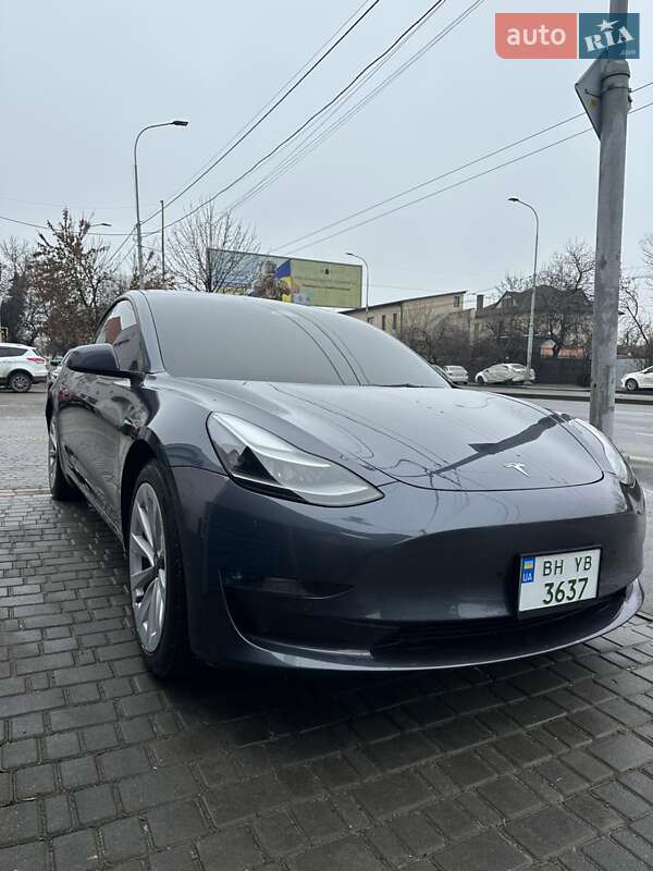 2022 Tesla Model-3, VIN T5YJ3E1EB5NF27255:plate — фото 1 (autoria)