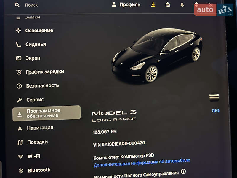 Седан Tesla Model 3 2018 в Луцке