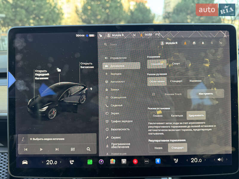Седан Tesla Model 3 2020 в Одессе