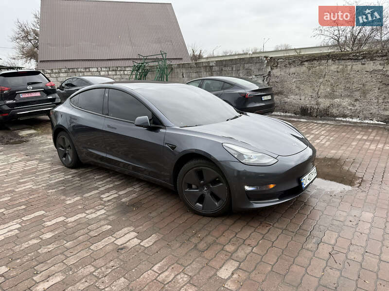 2022 Tesla Model 3, VIN 5YJ3E1EB1NF286500:plate — фото 1 (autoria)
