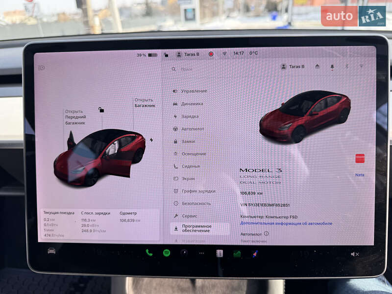 Седан Tesla Model 3 2020 в Львові