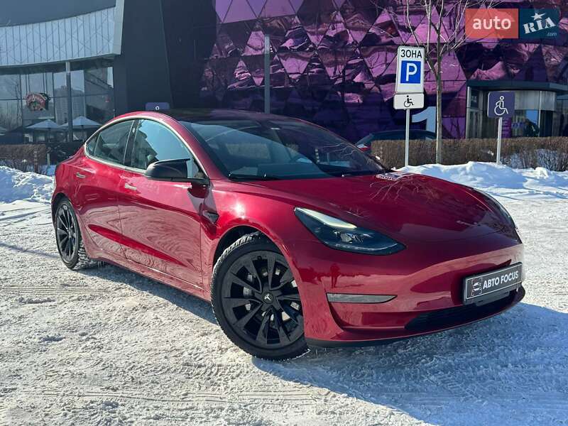 2021 Tesla Model 3, VIN 5YJ3E1EB7MF079737:plate — фото 1 (autoria)