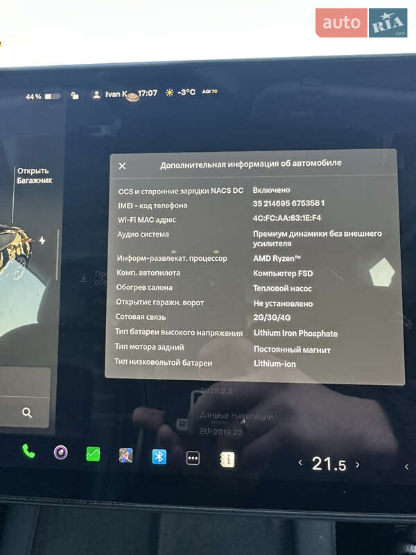Седан Tesla Model 3 2022 в Києві
