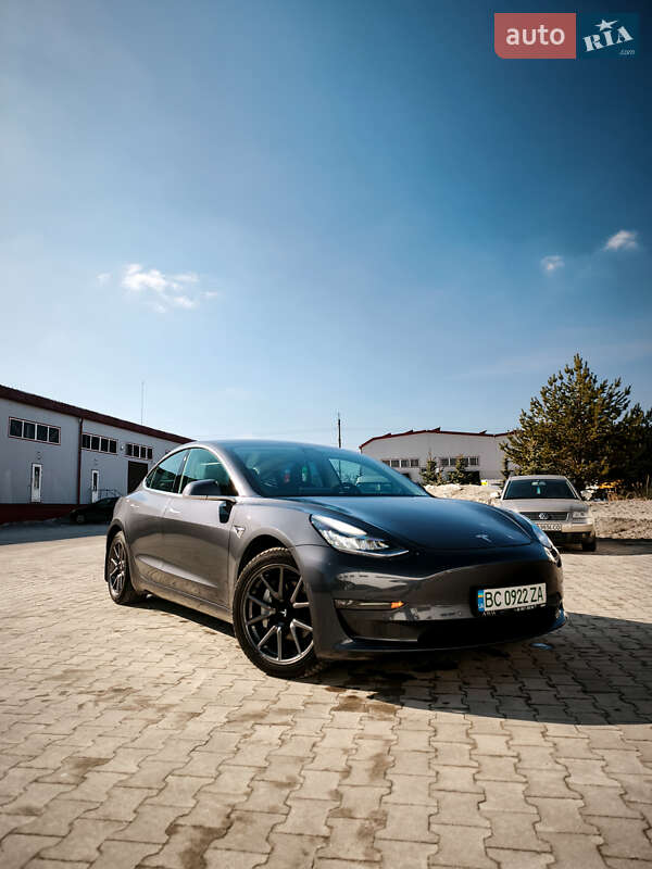 2019 Tesla Model 3, VIN 5YJ3E1EB0KF441937:plate — фото 1 (autoria)
