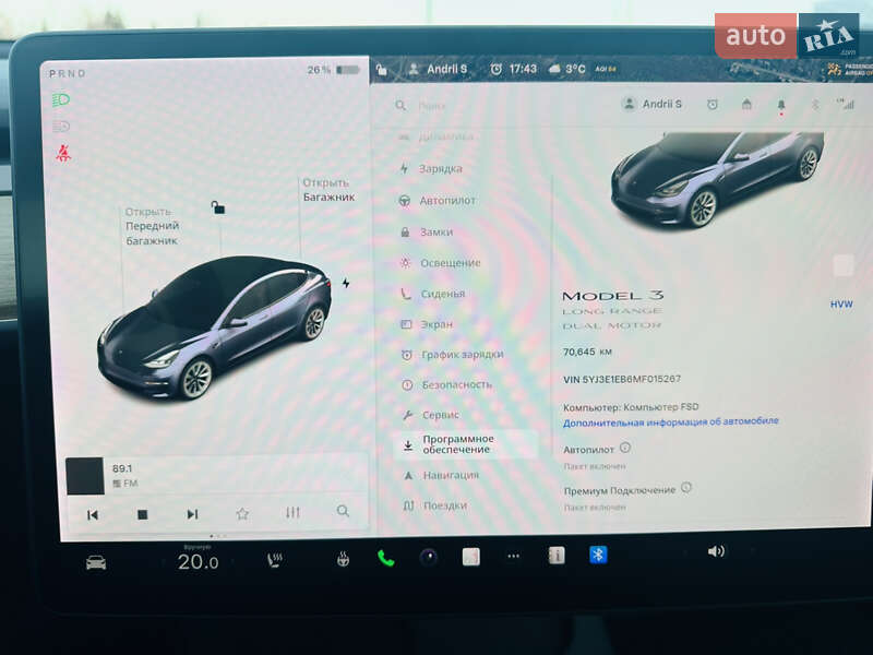 Седан Tesla Model 3 2021 в Львове фото 32 Седан Tesla Model 3 2021 в Львове