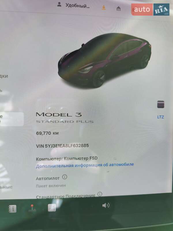 Седан Tesla Model 3 2019 в Запоріжжі