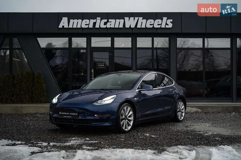 2018 Tesla Model-3, VIN 5YJ3E1EB6JF107541:plate — фото 1 (autoria)