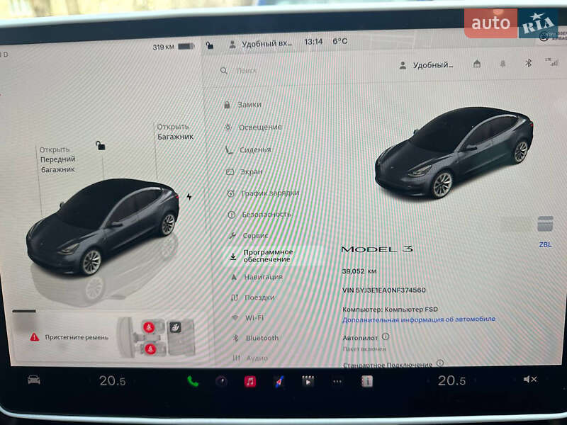 Седан Tesla Model 3 2022 в Киеве