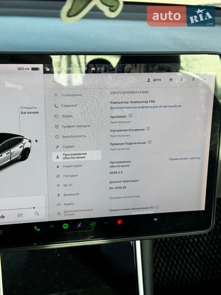 Седан Tesla Model 3 2019 в Львові фото 23 Седан Tesla Model 3 2019 в Львові