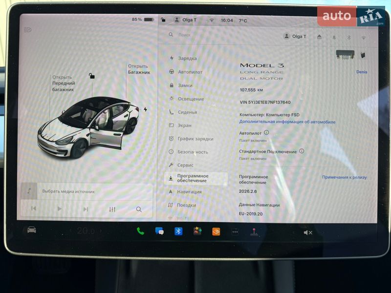 Седан Tesla Model 3 2021 в Киеве