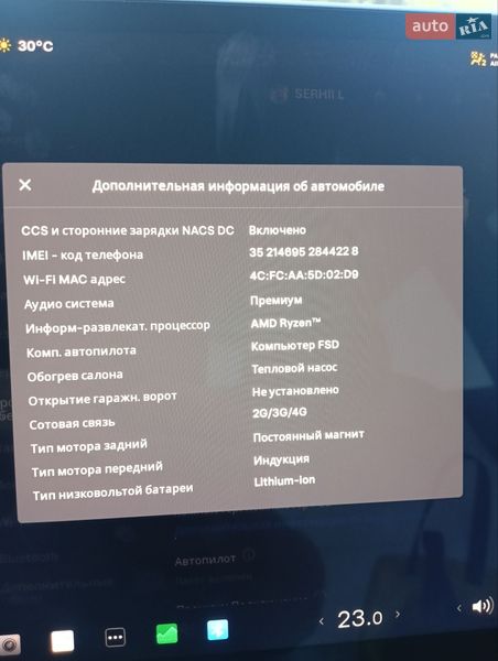 Седан Tesla Model 3 2022 в Кривому Розі фото 7 Седан Tesla Model 3 2022 в Кривому Розі