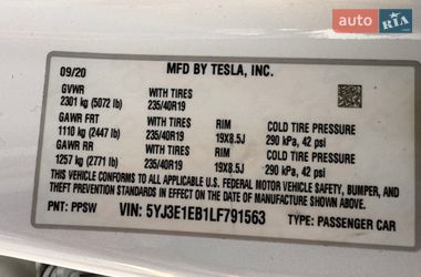 Седан Tesla Model 3 2020 в Ковеле