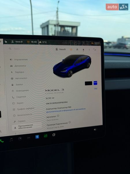 Седан Tesla Model 3 2025 в Хусте