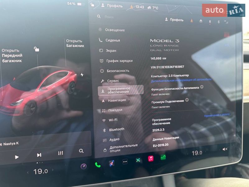 Седан Tesla Model 3 2019 в Львові фото 21 Седан Tesla Model 3 2019 в Львові