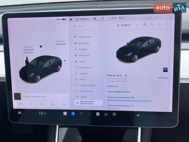 Седан Tesla Model 3 2019 в Луцке фото 16 Седан Tesla Model 3 2019 в Луцке