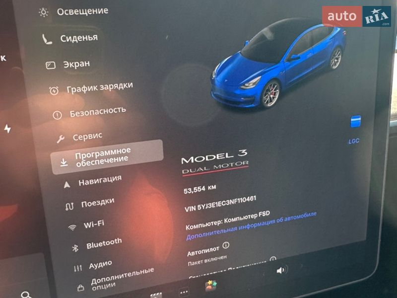Седан Tesla Model 3 2021 в Кривом Роге фото 14 Седан Tesla Model 3 2021 в Кривом Роге