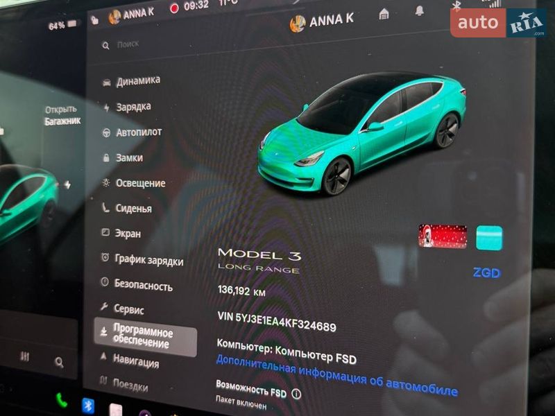 Седан Tesla Model 3 2019 в Павлограді