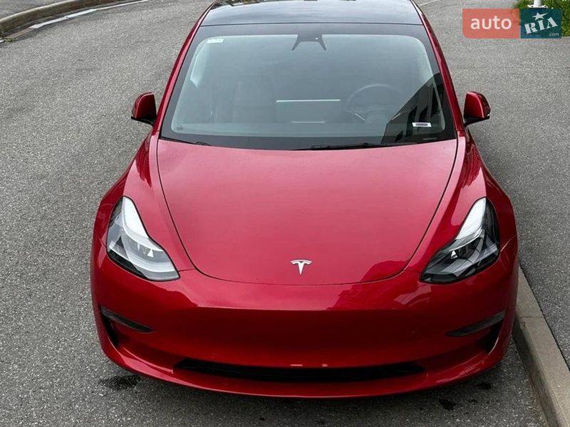 2021 Tesla Model 3, VIN 5YJ3E1EB0MF049382:plate — фото 1 (autoria)