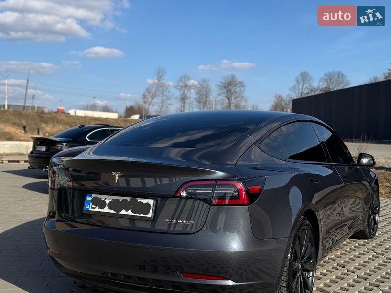 2019 Tesla Model-3, VIN 5YJ3E1EB1KF454804:plate — фото 1 (autoria)