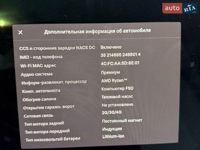 Седан Tesla Model 3 2022 в Одесі