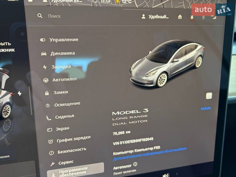 Седан Tesla Model 3 2022 в Луцьку