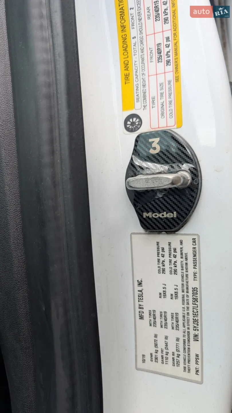 2019 Tesla Model 3 - мініатюра 34