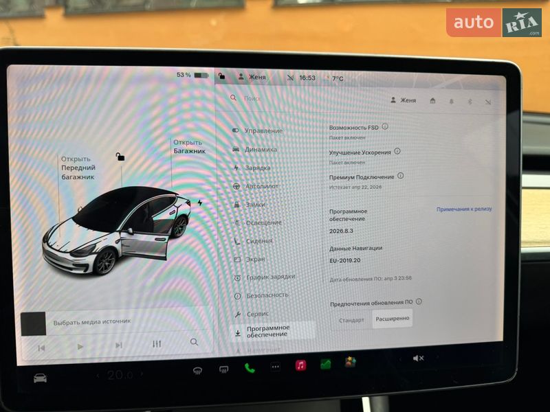 Седан Tesla Model 3 2020 в Одессе