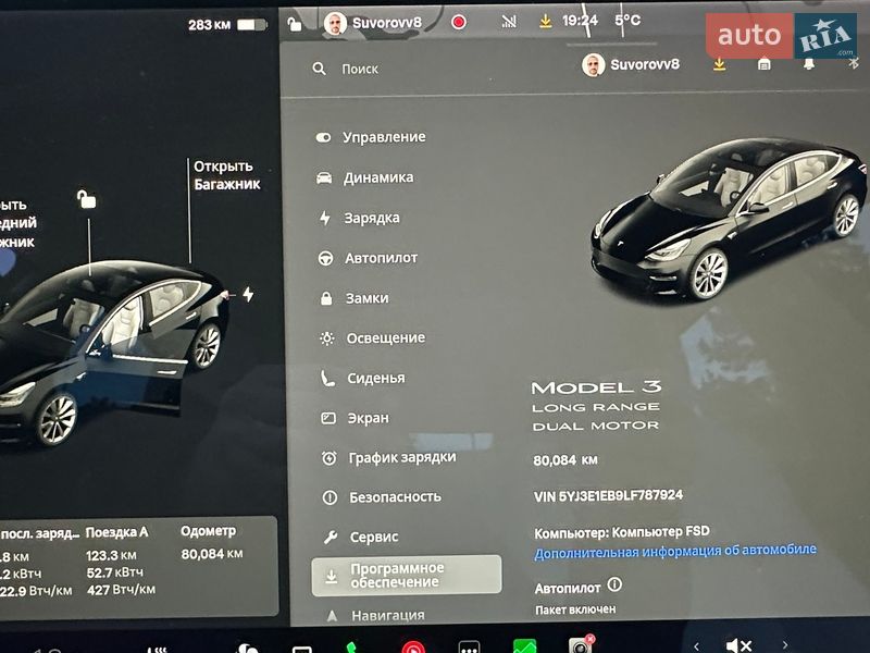 Седан Tesla Model 3 2020 в Киеве