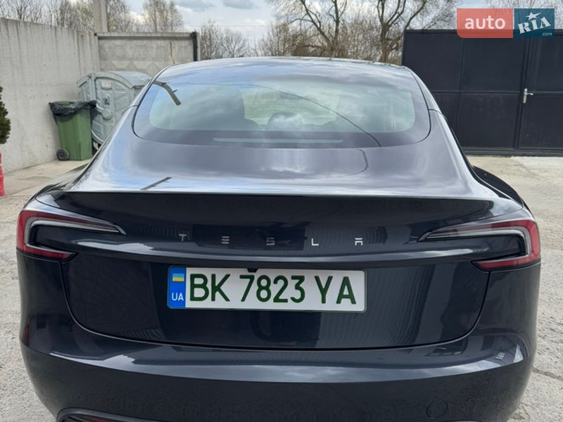 Седан Tesla Model 3 2024 в Костопілі фото 11 Седан Tesla Model 3 2024 в Костопілі