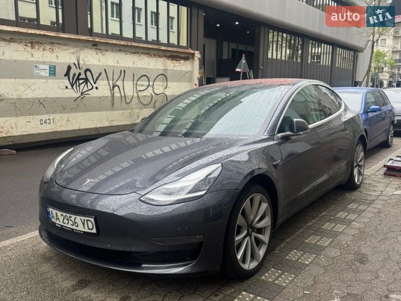 2018 Tesla Model-3, VIN SYJ3E1EBXJF091005:plate — фото 1 (autoria)