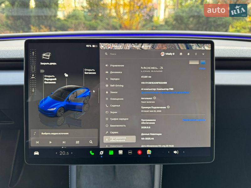 Седан Tesla Model 3 2025 в Киеве