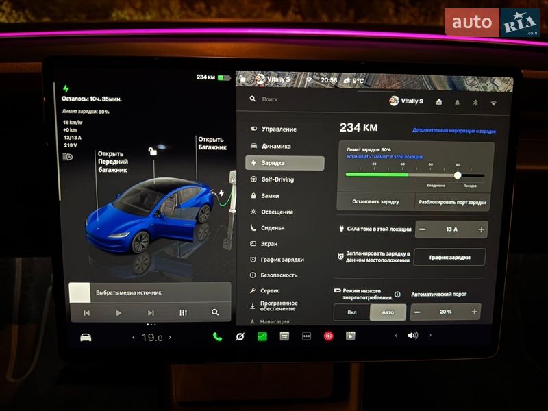 Седан Tesla Model 3 2025 в Киеве