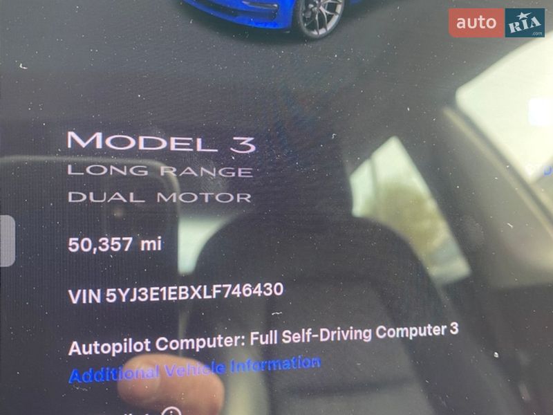 Седан Tesla Model 3 2020 в Львові фото 17 Седан Tesla Model 3 2020 в Львові