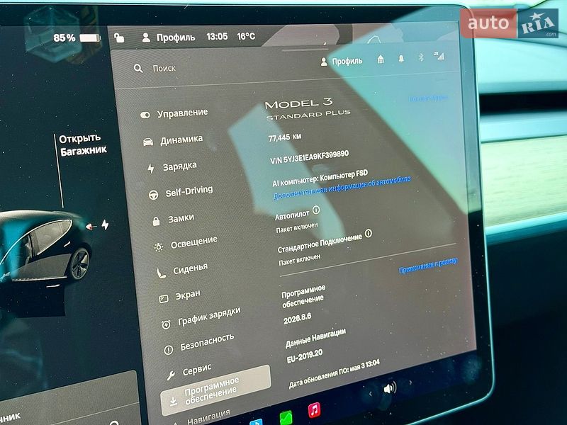 Седан Tesla Model 3 2019 в Дніпрі