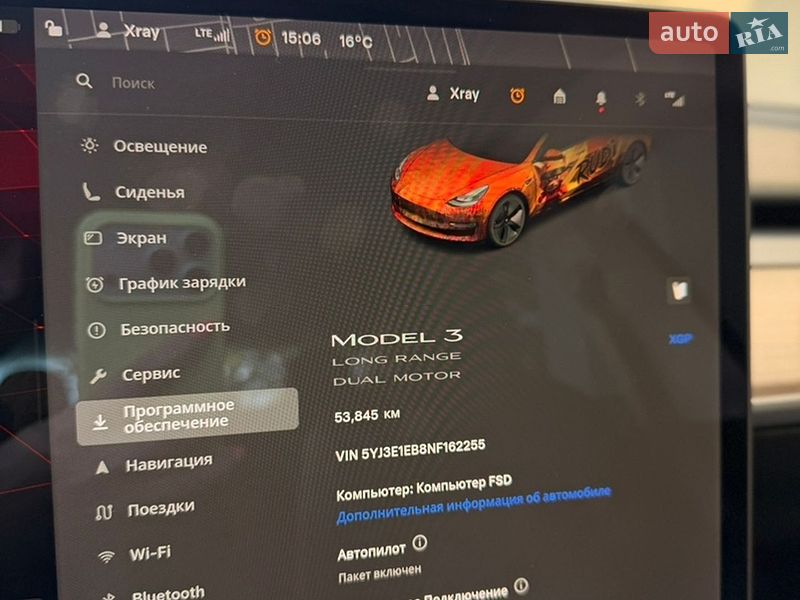 Седан Tesla Model 3 2022 в Одессе