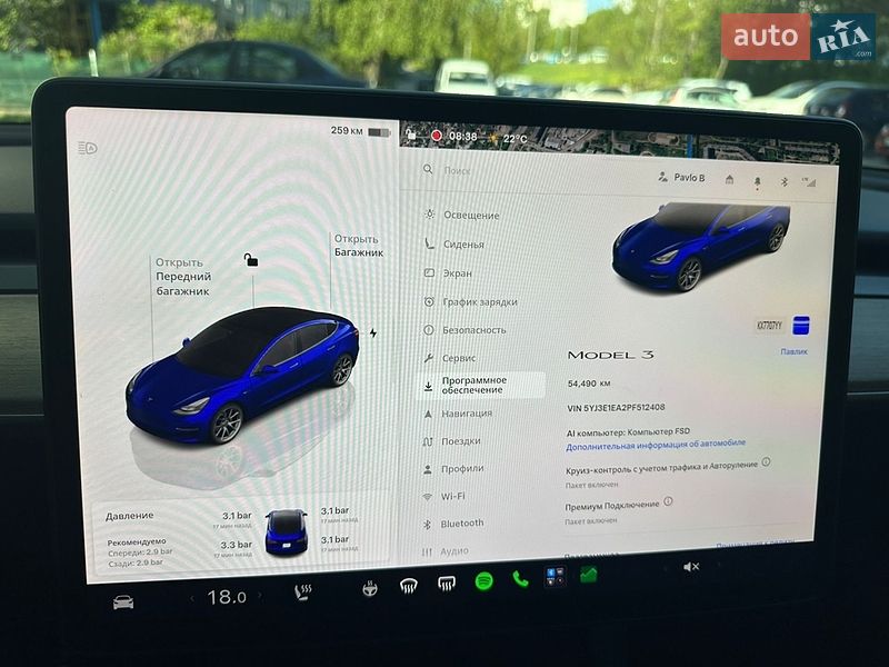 Седан Tesla Model 3 2023 в Харкові
