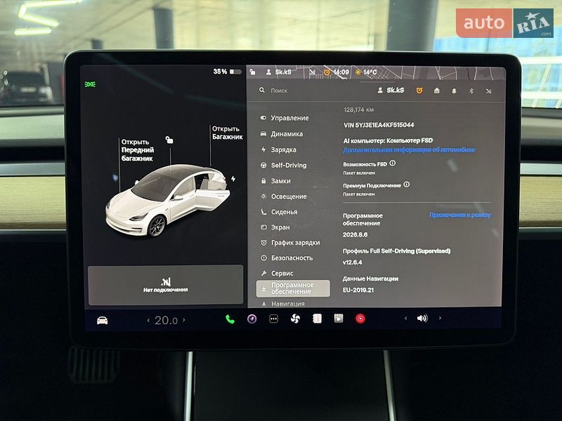 Седан Tesla Model 3 2019 в Одесі