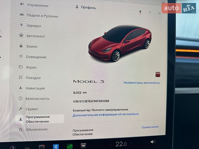 Седан Tesla Model 3 2022 в Черновцах фото 16 Седан Tesla Model 3 2022 в Черновцах