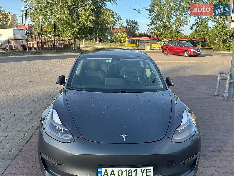 2021 Tesla Model 3, VIN 5YJ3E1EB7MF903512:plate — фото 1 (autoria)