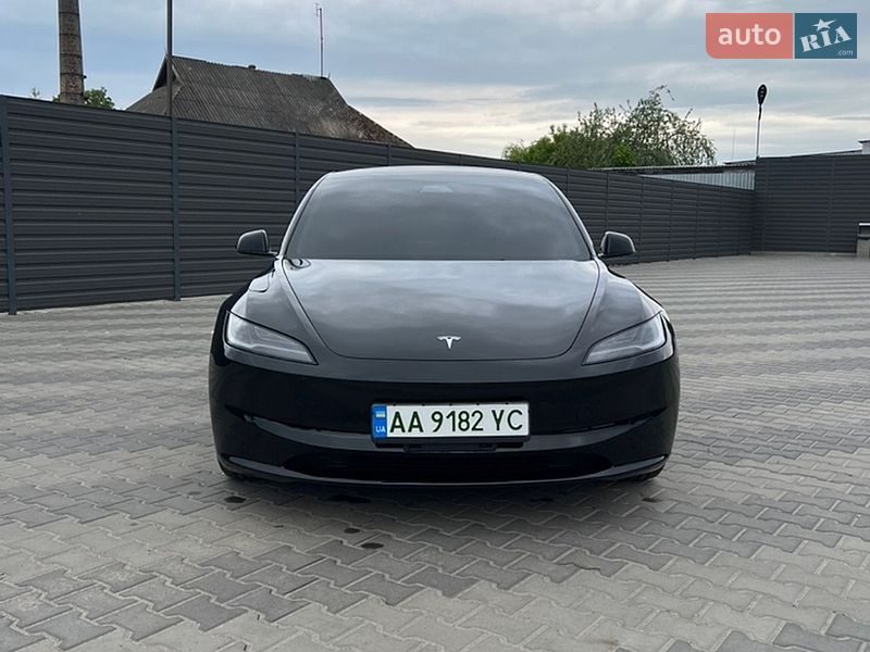 2024 Tesla Model-3, VIN 5YJ3E1EBXRF850988:plate — фото 1 (autoria)