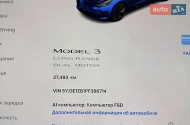Седан Tesla Model 3 2022 в Запорожье