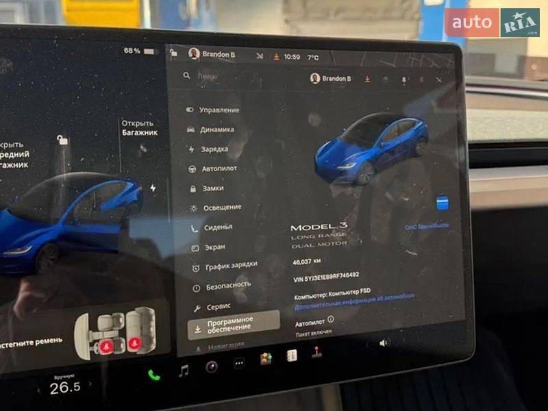 Седан Tesla Model 3 2024 в Киеве